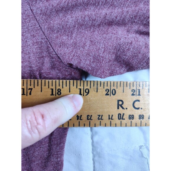 Disney Mickey Outline  T-shirt Women's Size L Purple Short Sleeve Mickey Mouse - Picture 8 of 10